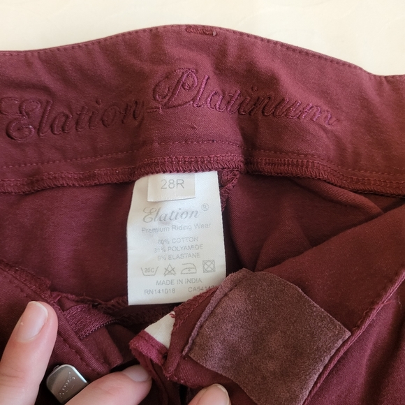 Elation Platinum Chelsea knee patch breech - Picture 3 of 3